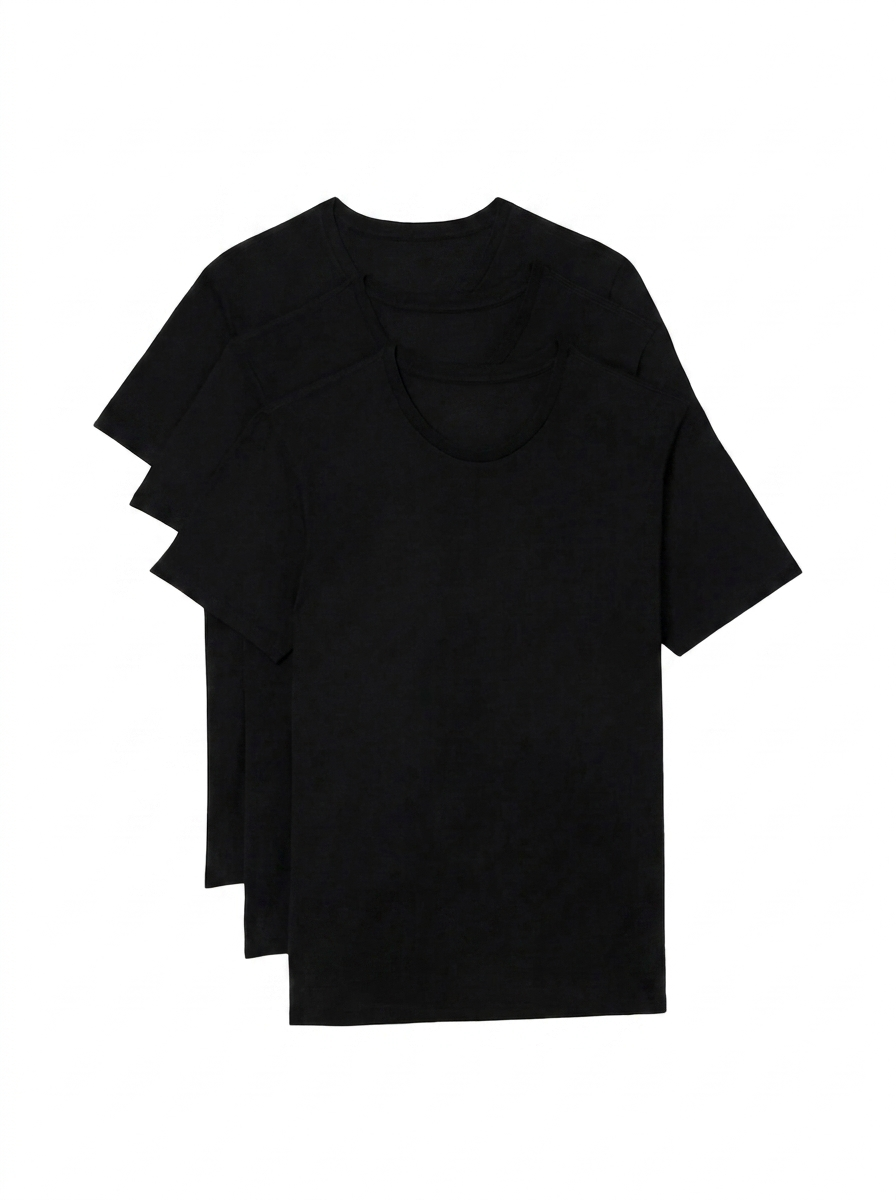 WANTED SLIM FIT T-SHIRT 3-PACK